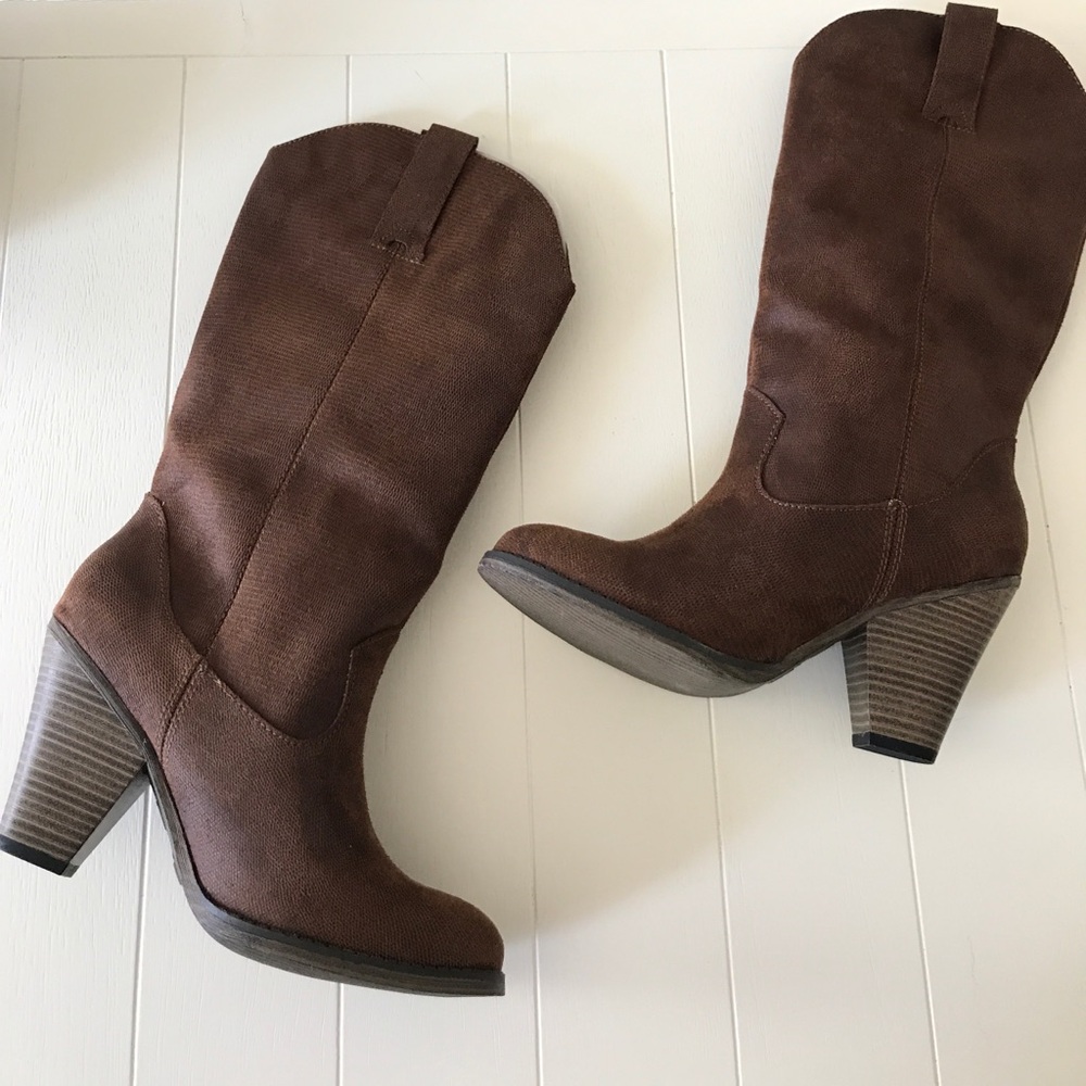 🌸Mia Cognac Boots
